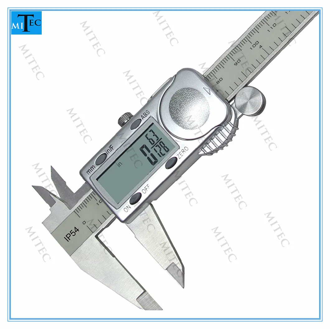 IP54 Inch Metric Fractional Digital Vernier Caliper 0-150mm